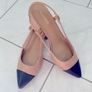 Express Womens Slingback Heel